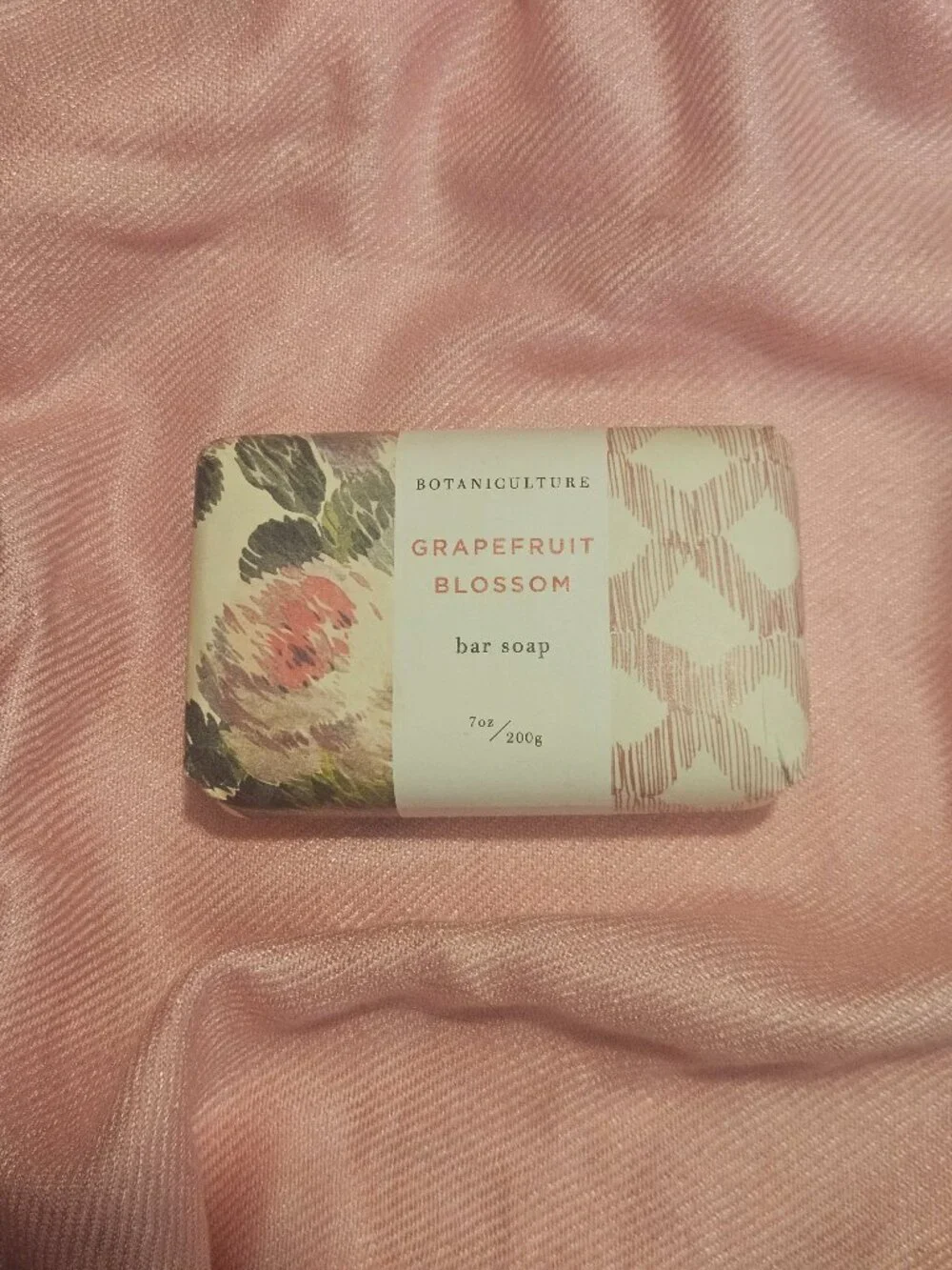 BOTANICULTURE GRAPEFRUIT BLOSSOM BAR SOAP FOR TERRAIN, NWT, RARE!